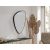 ORIO - TRIANGULAR MIRROR 84x55 BLACK