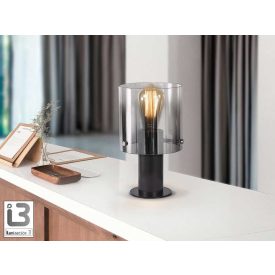 I3 - VENIZE - TABLE LAMP 1L BLACK-SMOKE