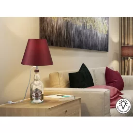 BOTTLE KIT - TABLE LAMP GARNET SHADE