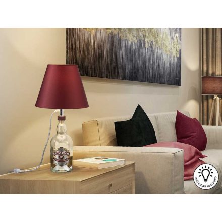 BOTTLE KIT - TABLE LAMP GARNET SHADE