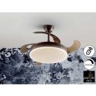  SCHULLER Vento 168360 Ceiling Fan Matte Black LED Dimmable