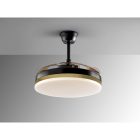  SCHULLER Vento 168360 Ceiling Fan Matte Black LED Dimmable