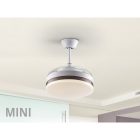  SCHULLER Vento Mini 169204 Ceiling Fan White LED Dimmable