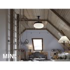  SCHULLER Vento Mini 169211 Ceiling Fan Matte Black LED Dimmable