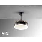 SCHULLER Vento Mini 169211 Ceiling Fan Matte Black LED Dimmable