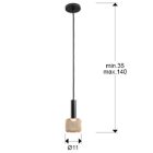  Schuller Sincro 175265 Single Pendant Lamp