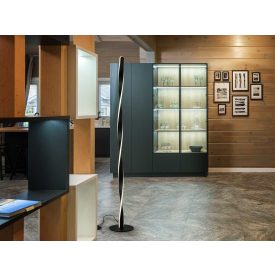 TWIST - FLOOR LAMP BLACK