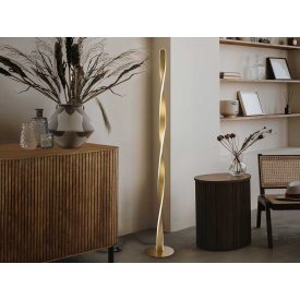 TWIST - FLOOR LAMP GOLDEN