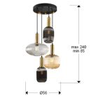  Schuller Norma 225168 Multi Pendant Lamp