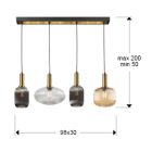  Schuller Norma 225724 Multi Pendant Lamp