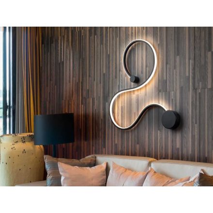 ·GRAFOS· SMALL WALL LAMP, BLACK