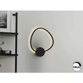 OPALIS- BLACK WALL LAMP