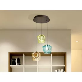 INGRID - LAMP 3L COLOURS