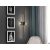 ZIGZAG - BLACK WALL LAMP 4L