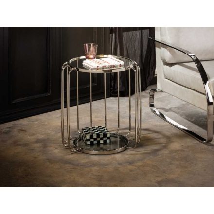 ·HADAS· SIDE TABLE, STEEL Ø50