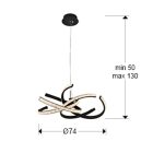  Schuller Ring II 302975 Modern Pendant Lamp