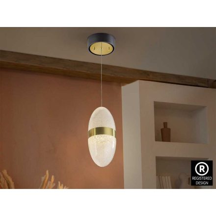 GARDEN - LAMP 1L BLACK-BRONZE
