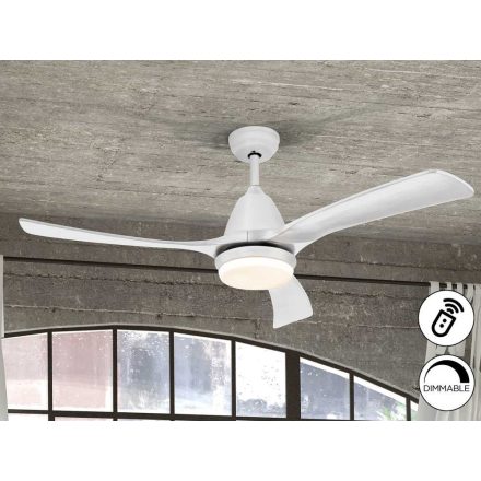 ·ASPAS· FAN, WHITE DIMMABLE