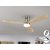  Schuller Sirocco 329521D Ceiling Fan Nickel Wood