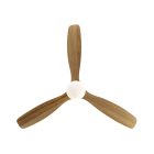  Schuller Sirocco 329521D Ceiling Fan Nickel Wood