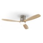  Schuller Sirocco 329521D Ceiling Fan Nickel Wood