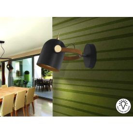  Schuller Adame 346573 Wall Lamp Matte Black