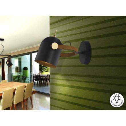  Schuller Adame 346573 Wall Lamp Matte Black