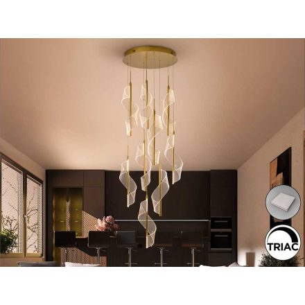 VELAS- LAMP 9L, GOLD, DIMABLE