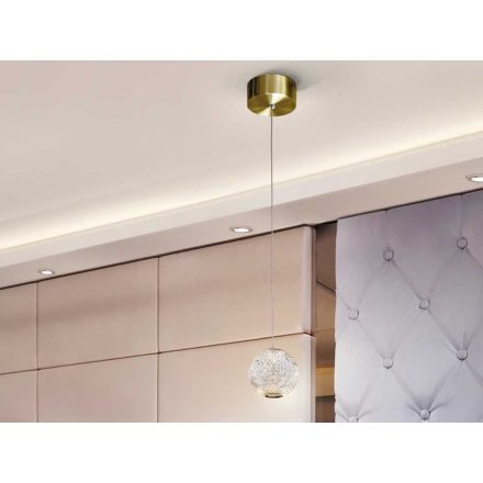 ·AUSTRAL· LED LAMP 1L., Ø12, GOLDEN