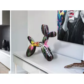 BALLOON DOG - FIGURE. GRAFITTI DECO