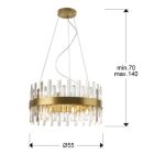  Schuller Grace 365277 Modern Pendant Lamp