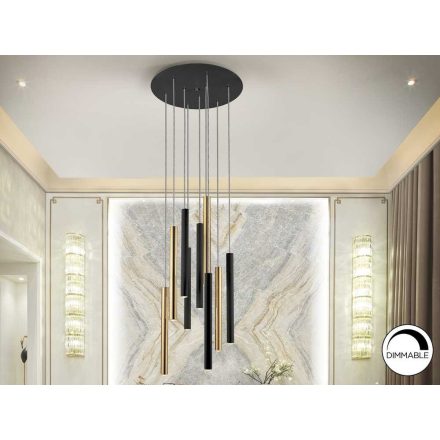 ·VARAS· LAMP 9L. GOLD/BLACK