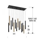  Schuller Varas 373425D Multi Pendant Lamp