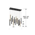  Schuller Varas 373425 Multi Pendant Lamp