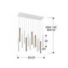  Schuller Varas 373437D Multi Pendant Lamp