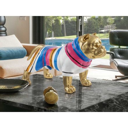 TAISON - MEDIUM PITBULL - GOLDEN-STRIPES