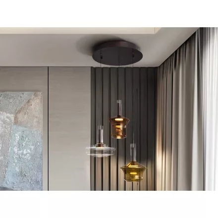 SCARLETT - LAMP 3L COLOURS
