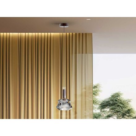 SCARLETT - LAMP 1L SILVER