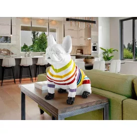 FRENCHI - WHITE FRENCH BULL - STRIPES