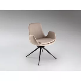 ZUNA - SWIVEL BEIGE CHAIR