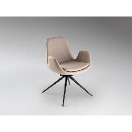 ZUNA - SWIVEL BEIGE CHAIR