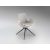 ZUNA - SWIVEL WHITE CHAIR