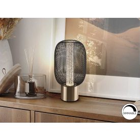 ·MICRON· TABLE LAMP, 1L., GOLD/BLACK