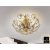 ·VERDI· CEILING LAMP 4L. IVORY/GOLD