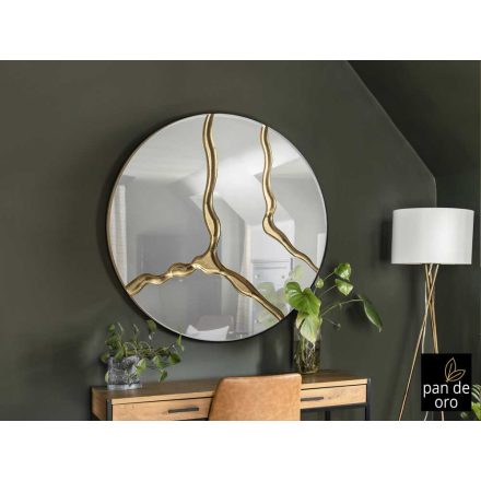 SURCOS- MIRROR D100, GOLD LEAF