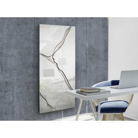 SURCOS II- MIRROR 80X180, SILVER LEAVES