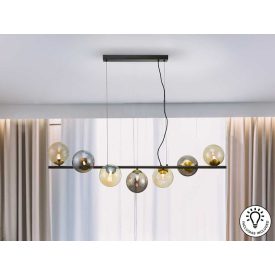 INOA-LAMP 7L, BLACK-SMOKE-AMBER