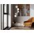 INOA- FLOOR LAMP 5L BLACK-OPAL