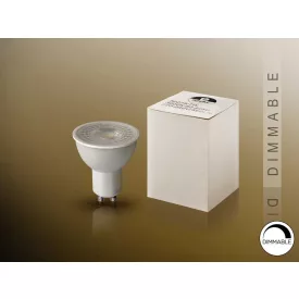 DIMMABLE LED BULB 3000K 7W GU10