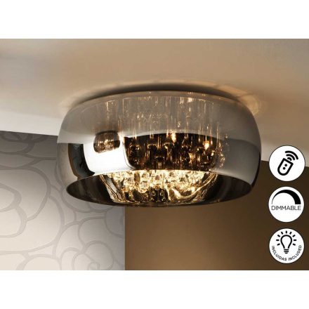  Schuller Argos 508030D Ceiling Lamp Chrome